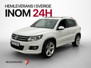 Volkswagen Tiguan 2.0 TDI 4M 184hk R-line Värmare Pano Drag
