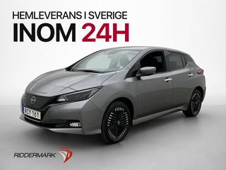 Nissan Leaf e+ 62kWh Tekna Navi BOSE 360° Värmepump Skinn