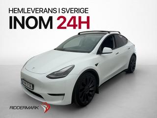 Tesla Model Y Performance AWD 534hk Värmepump Pano MOMS
