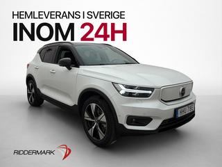 Volvo XC40 Recharge Pro Värmare Pano 360° H/K CarPlay