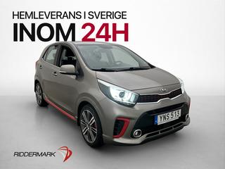 Kia Picanto 1.0 100hk GT-Line Kamera CarPlay Skinn Rattvärme