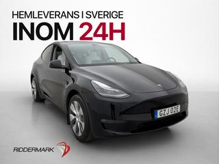 Tesla Model Y Long Range AWD Dragkrok Ljus-interiör MOMS