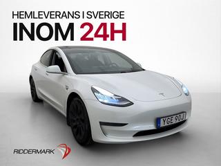 Tesla Model 3 Long Range AWD Panorama Kamera Svensksåld
