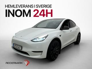 Tesla Model Y Performance AWD Dragkrok Värmepump Autopilot