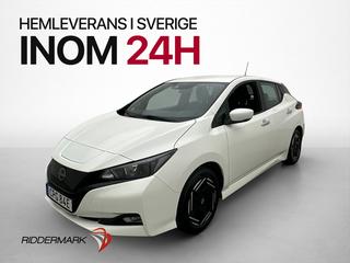 Nissan Leaf 39 kWh Acenta Kamera Rattvärme CarPlay Adaptiv-F