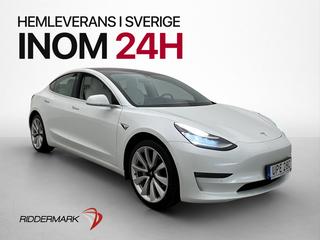 Tesla Model 3 Long Range AWD AP Ljus-Interiör Svensksåld
