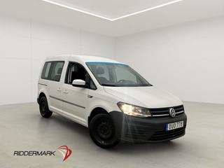 Volkswagen Caddy Life Drag Farthållare Bluetooth 5-Sits Moms