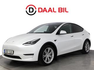 Tesla Model Y LONG RANGE AWD 514HK PREMIUM PANO DRAG VÄRMARE B-KAM – DAAL Bil