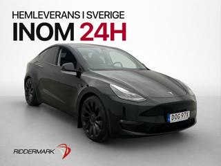 Tesla Model Y Performance 534hk Autopilot Kamera Dragkrok