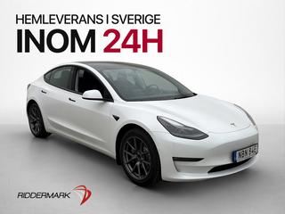 Tesla Model 3 Long Range AWD Autopilot Pano Navi Svensksåld