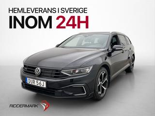 Volkswagen Passat GTE Drag Värmare Kamera Navi Halvskinn