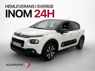 Citroën C3 1.2 PureTech 82hk CarPlay P-Sensorer