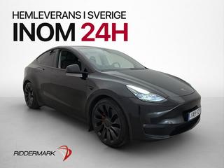 Tesla Model Y Performance MOMS Drag HW3 Värmepump Matrix