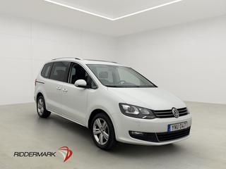 Volkswagen Sharan 2.0 TDI Pano 7-sits kamera D-Värm Drag