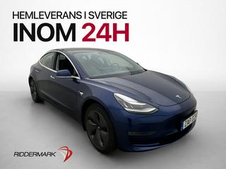 Tesla Model 3 Long Range AWD 440hk Autopilot Kamera Sv-Såld