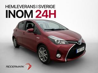 Toyota Yaris Hybrid 101hk Kamera Svensksåld Farthållare