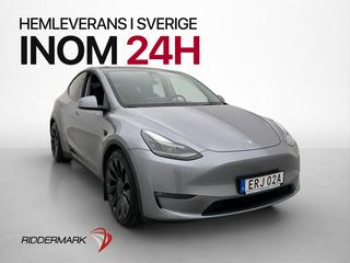 Tesla Model Y Performance AWD MOMS Drag Svensksåld