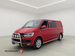 Volkswagen Transporter Kombi L2 4M Ny-Kamrem Värm Drag Moms