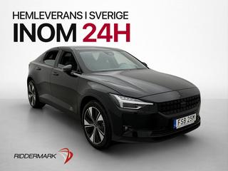 Polestar 2 Long Range Dual motor Pano H/K 360 Värmepump Drag