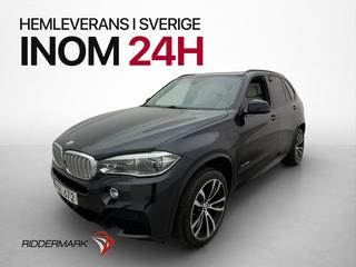 BMW X5 xDrive40e M Sport Drag Pano H/K Kamera Navi Skinn HUD