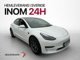 Tesla Model 3 Standard Range AP Skinn Pano En Brukare 283hk