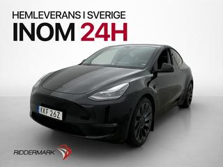 Tesla Model Y Performance 534hk Värmepump Drag Navi Adptv-F