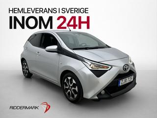 Toyota Aygo 1.0 VVT-i 72hk X-PLAY M&K-Värmare Kamera