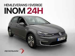 Volkswagen E-Golf 136hk Kamera Sätesvärme Cockpit CarPlay