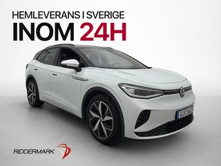Volkswagen ID.4 GTX MOMS Drag Värmepump Sensorer CarPlay IQ