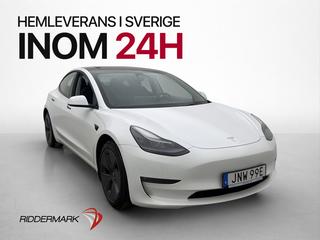 Tesla Model 3 Long Range AWD Svensksåld MOMS Panorama