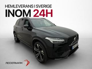 Volvo XC90 T8 AWD Ultimate Dark 7-Sits B&W 360° Pano HuD