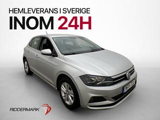 Volkswagen Polo 1.0 TSI 95hk 2 Brukare P-Sensorer Bluetooth