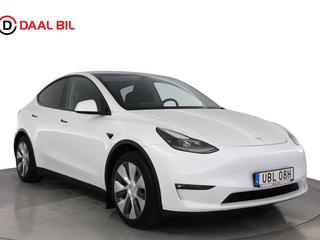 Tesla Model Y LONG RANGE AWD 514HK PREMIUM PANO VÄRMARE DRAG B-KAMERA – DAAL Bil