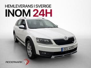 Škoda Octavia Scout 2.0 TDI 4x4 Fjärr-Värm Drag P-Sensorer