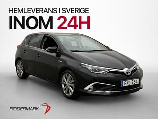 Toyota Auris Hybrid e-CVT 136hk Executive Kamera Delskinn