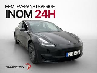 Tesla Model 3 Long Range AWD 440hk Drag Pano Navi ISOFIX