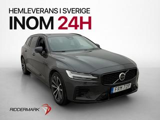 Volvo V60 T8 456hk AWD Plus Dark Pano MOMS H/K 360° Drag