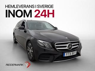 Mercedes-Benz E220T 4M AMG 7-sits Wide Värmare 360 Burmester