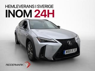 Lexus UX 250h F Sport Cockpit Kamera Skinn Rattvärme CarPlay