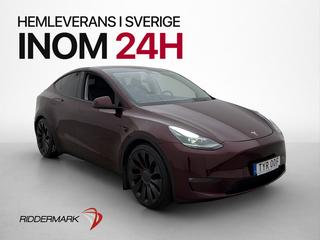 Tesla Model Y Performance AWD Pano Drag Kamera Skinn AP MOMS