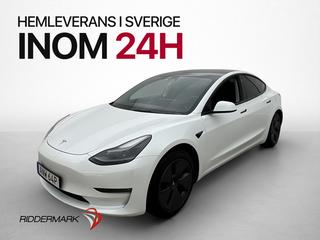 Tesla Model 3 Long Range AWD Värmepump Drag MOMS Skinn AP