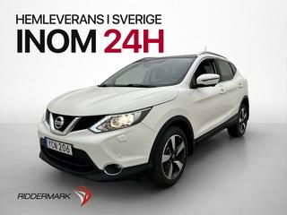 Nissan Qashqai 1.2 115hk Tekna Panorama 360° Navi