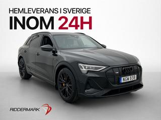 Audi e-tron 55 Q S-line 360° Skinn B&O CarPlay Navi Adaptiv