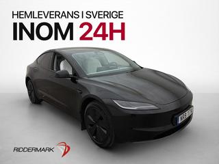 Tesla Model 3 Long Range AWD Ljus Interiör Svensksåld
