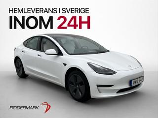 Tesla Model 3 Long Range AWD MOMS Ljus-Interiör Panorama