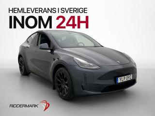 Tesla Model Y Long Range AWD Drag Pano Skinn Kamera Värmare