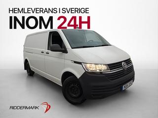 Volkswagen Transporter L2 Värm Drag V-Inr B-Kam CARPLAY Moms