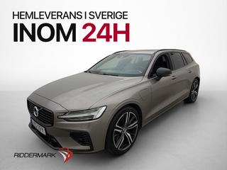 Volvo V60 Recharge T8 AWD R-Design Pano Värmare H/K 360°