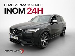 Volvo XC90 D5 AWD R-Design 7-Sits Pano Luft 360° HUD Drag