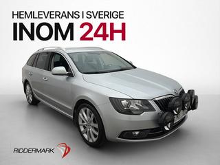 Škoda Superb 2.0 TDI 4x4 Elegance Läder Värmare Navi Drag